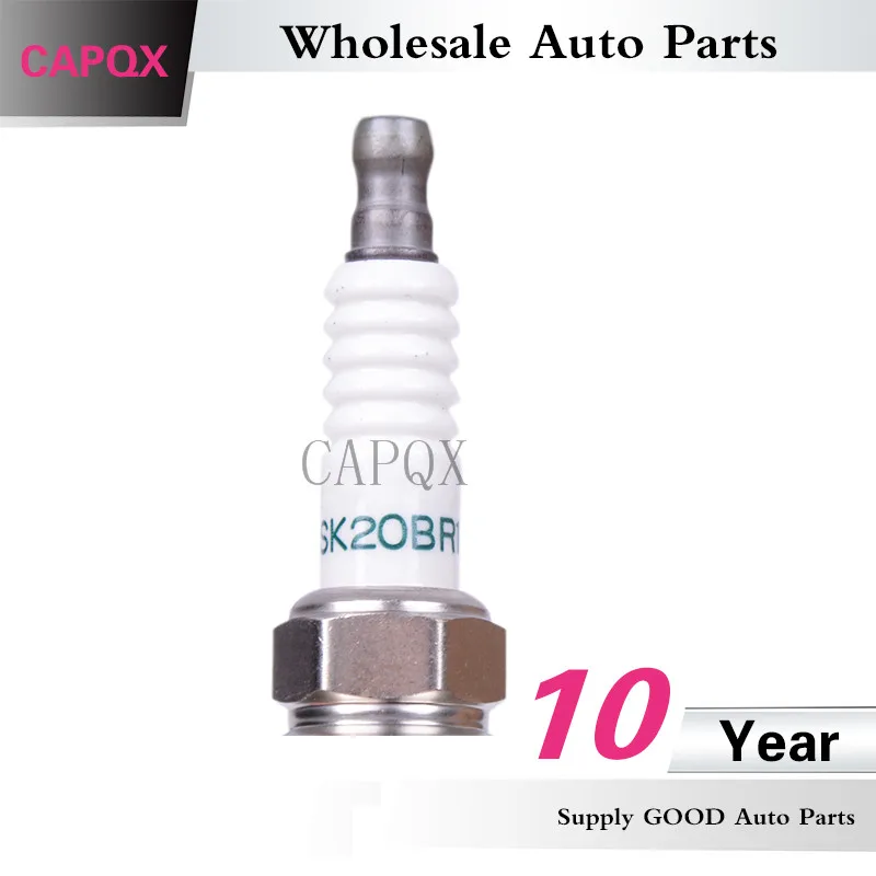 Capqx 10 шт иридиевая Свеча зажигания 90919-01230 SK20BR11 для Avensis 1997-2008