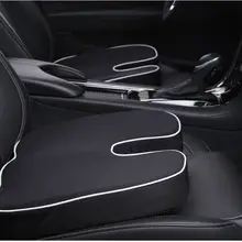 Подушки для домашнего декора, подушка для стула, заполненная пеной памяти, для офиса, для путешествий, для женщин и мужчин, автомассажное ортопедическое автомобильное сиденье