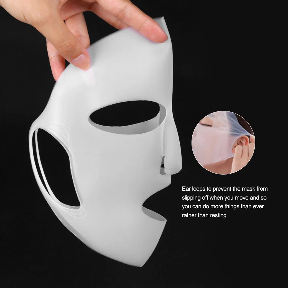 Reusable Silicone Mask Cover Moisturizing Facial Mask Skin Care Relax