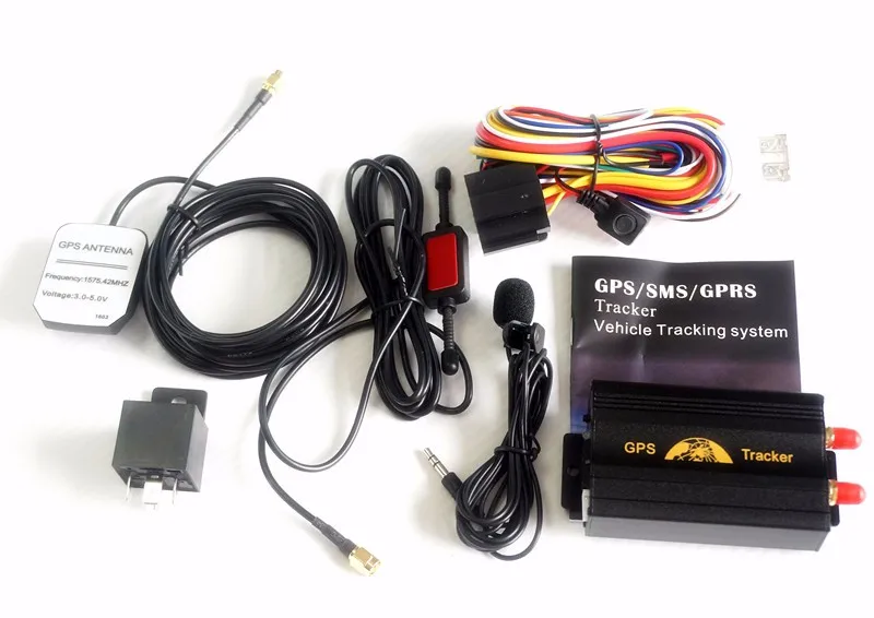 TK103A GSM GPRS gps трек Системы для автомобиля контроль в режиме реального времени g-забор Скорость сигнализации автомобиля сигнализатор местонахождения на мотоцикл