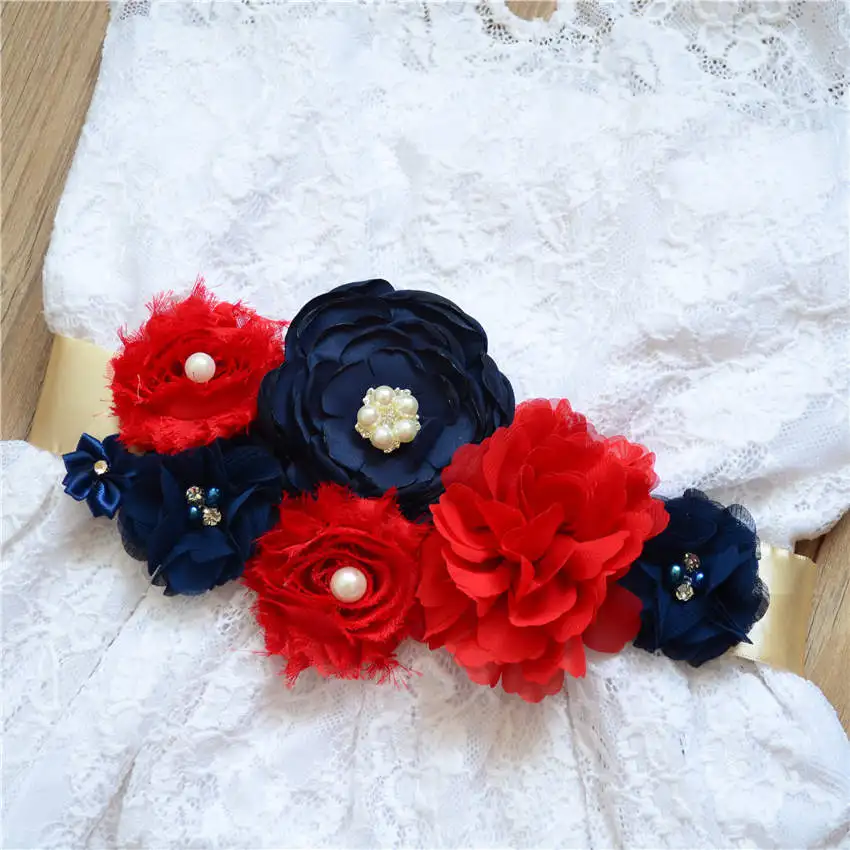 

Hot Selling, Elegant Fashion, Pure Handmade Flower Belt, , Pregnant Woman Flower Dress, Photography, Waist Seal.