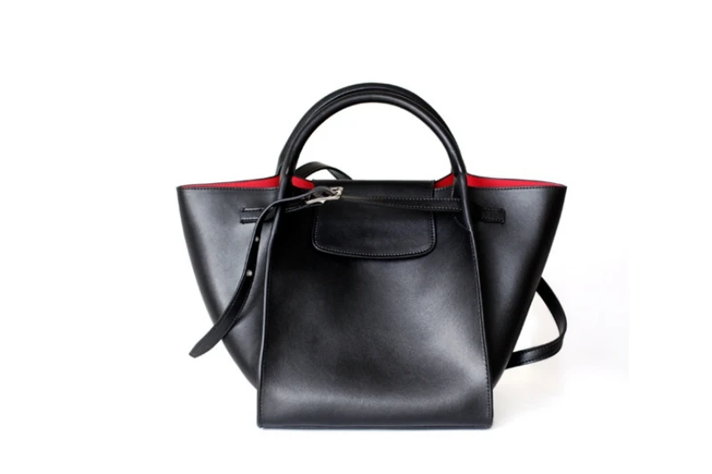 Брендовая кожаная сумка, женская большая сумка для покупок, высокое качество, кожаная сумка-тоут с крыльями, сумка на плечо, деловая, офисная, Bolsos Mujer