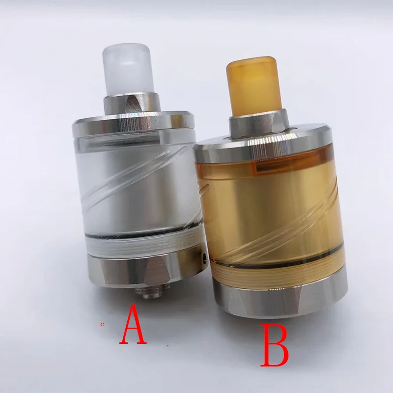 

KF KAYFUN LITE 316 ss 24MM 3.5ML intake air adjustable from 0-1.8MM Bottom refueling vs kayfun prime Nite DLC RTA