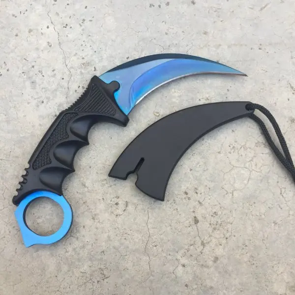 CSGO счетчик Strike Karambit Machetes нож из нержавеющей стали лезвие с пластиковой ручкой инструменты для кемпинга Лидер продаж