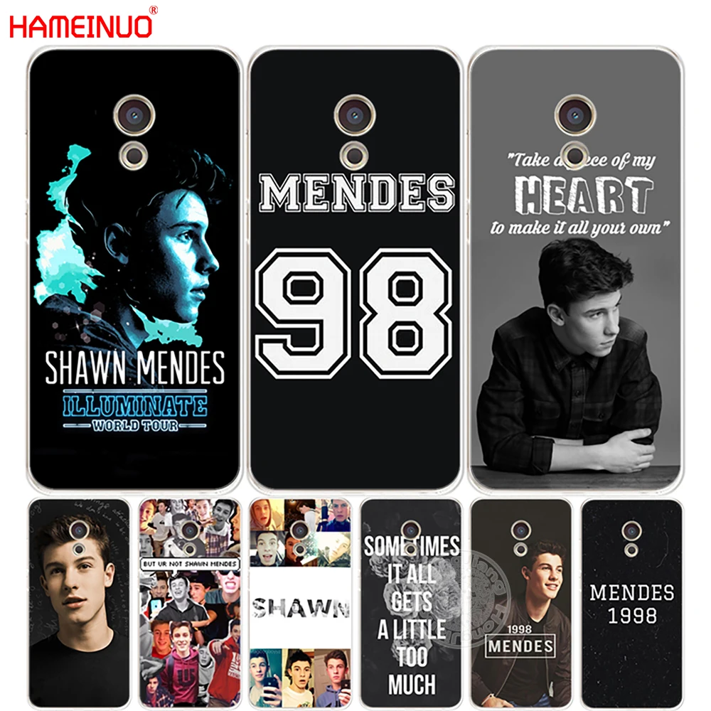 

HAMEINUO Shawn Mendes Magcon Cover phone Case for Meizu M5 M5S M6 M3 M3S MX4 MX5 MX6 PRO 6 5 U10 U20 note plus