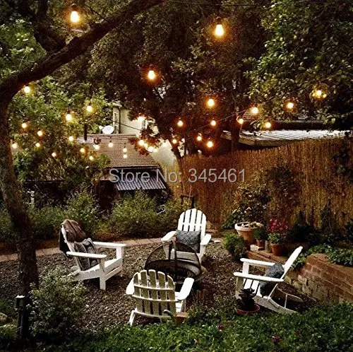 4x 25 Ft Clear Globe G40 String Lights Set With 4*25 G40 Bulbs 4x 25 Ft Clear Globe G40 String Lights Set with 4*25 G40 Bulbs Included Patio Lights & Patio String Light Bulbs Holiday Lights-in Lighting Strings from ... - 4x 25 Ft Clear Globe G40 String Lights Set With 4*25 G40 Bulbs