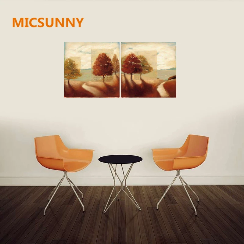 MICSUNNY Living Room Home Art Decor Paintings And Pictures Vintage
