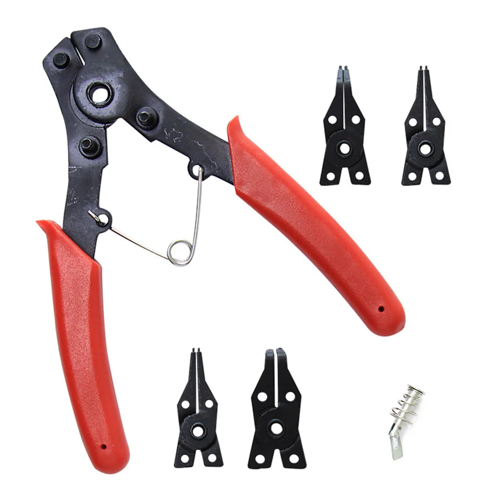 

4 in 1 Snap Ring Pliers Set Circlip Clamp Internal External High Carbon Steel Clamp Heads Dropshipping FAS