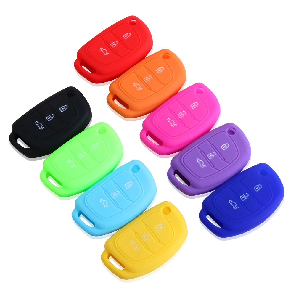 

Car Silicone remote key cover protection case for Hyundai ix35 iX45 iX25 i10 i30 HB20 Sonata,Verna,Solaris,Santa Fe,Elantra