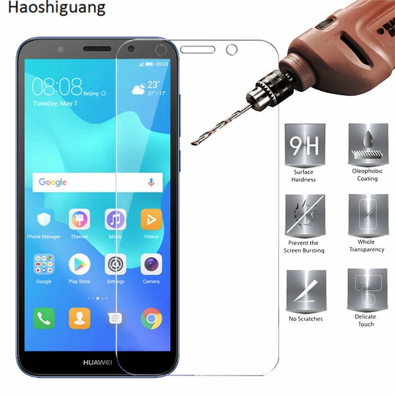 Screen Protector Huawei Y5 Lite Tempered Glass DRA-LX5 Protective Film 2018 Y 5 | Мобильные телефоны и аксессуары