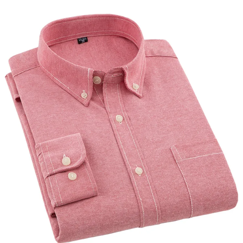 بيع 2018 جديد وصول زر طوق طويلة الأكمام أكسفورد easy care أزياء نوعية جيدة الصلبة الرجال الأعمال عارضة قمصان 8 الألوان بيع 2018 جديد وصول زر طوق طويلة الأكمام أكسفورد easy care أزياء نوعية جيدة الصلبة الرجال الأعمال عارضة قمصان 8 الألوان