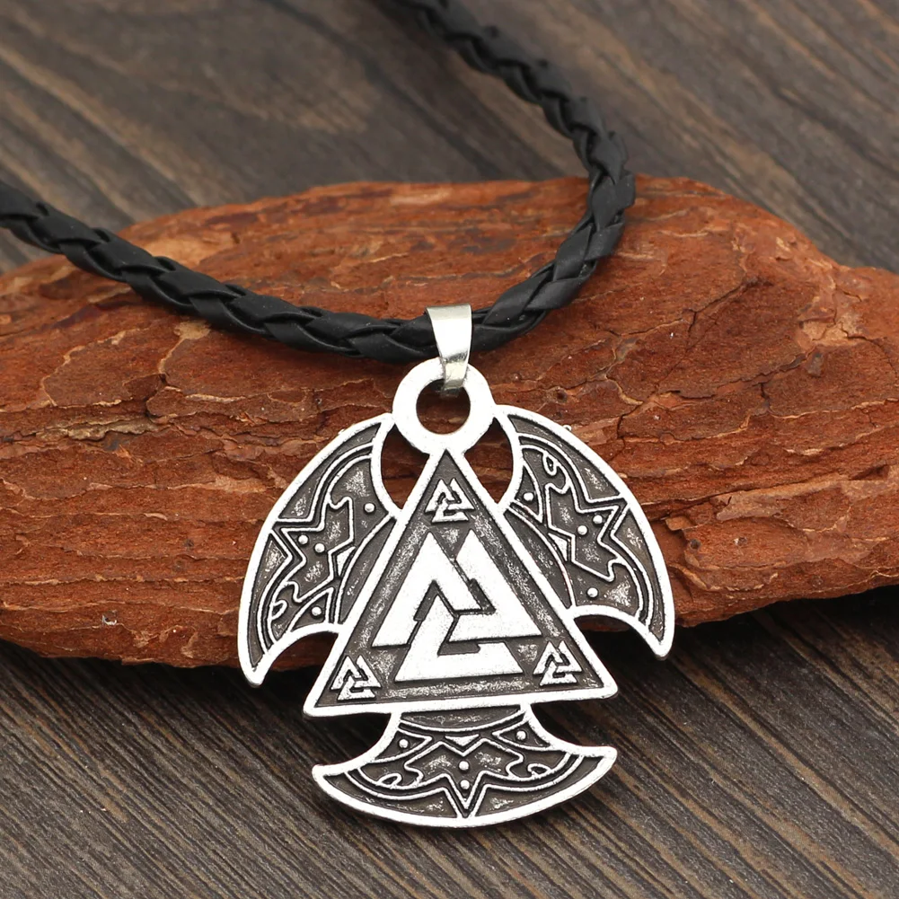 Мужской норвежский викинг vegvisir compass символ Одина талисман подвеска ожерелье с