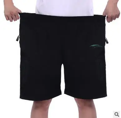 Высокое качество шорты размера плюс 6XL 5XL Для мужчин удобрения толстяк капри; брендовые свободные летние шорты Для мужчин быстросохнущие Для мужчин для бега, размер s