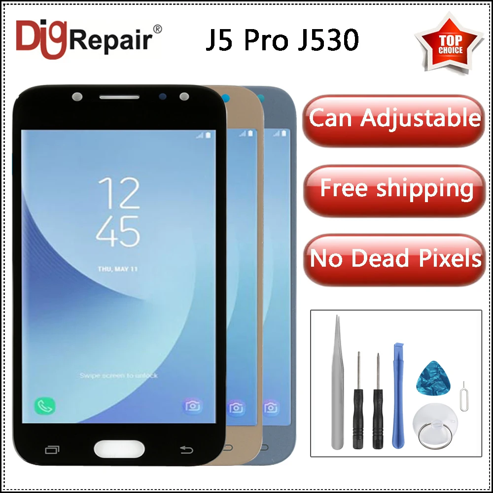 

J530F LCD For Samsung Galaxy J5 Pro 2017 LCD J530 J530F SM-J530F LCD Display Touch Screen Digitizer Replacement Parts J5 Pro LCD