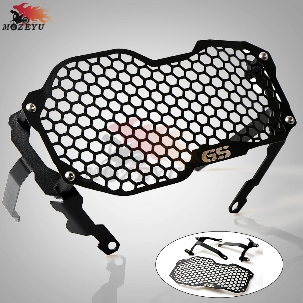 

For BMW R1200GS 2013 2014 2015 2016 R 1200GS 1200 GS ADVENTURE Motorcycle Headlight Head light Grill Guard Cover Protector