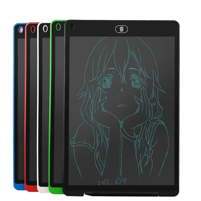 Cheap Ultra-thin 12" LCD Writing Tablet Digital Graphics Tablet Handwriting Writing Board with Stylus Pen Electronic Drawing Pad