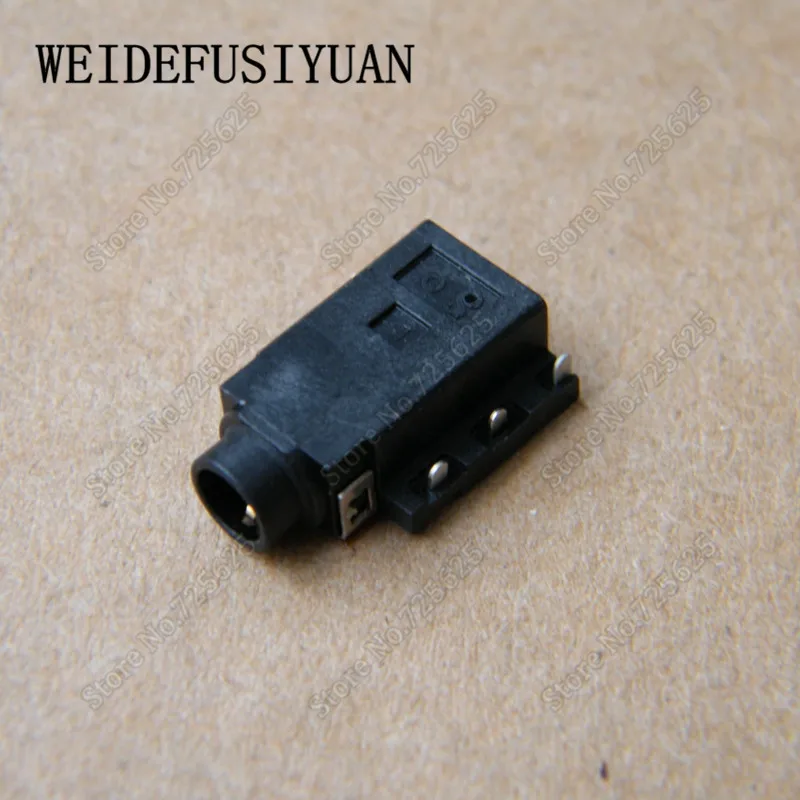 3 5mm Audio Port Headphone Microphone Jack Socket Connector Plug for Laptop Notebook