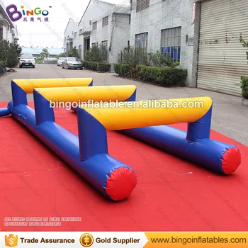 

Customized 5X1.9X0.8 meters inflatable hurdle game / PVC material inflatable hurdle / inflatable hurdle for kids training toys