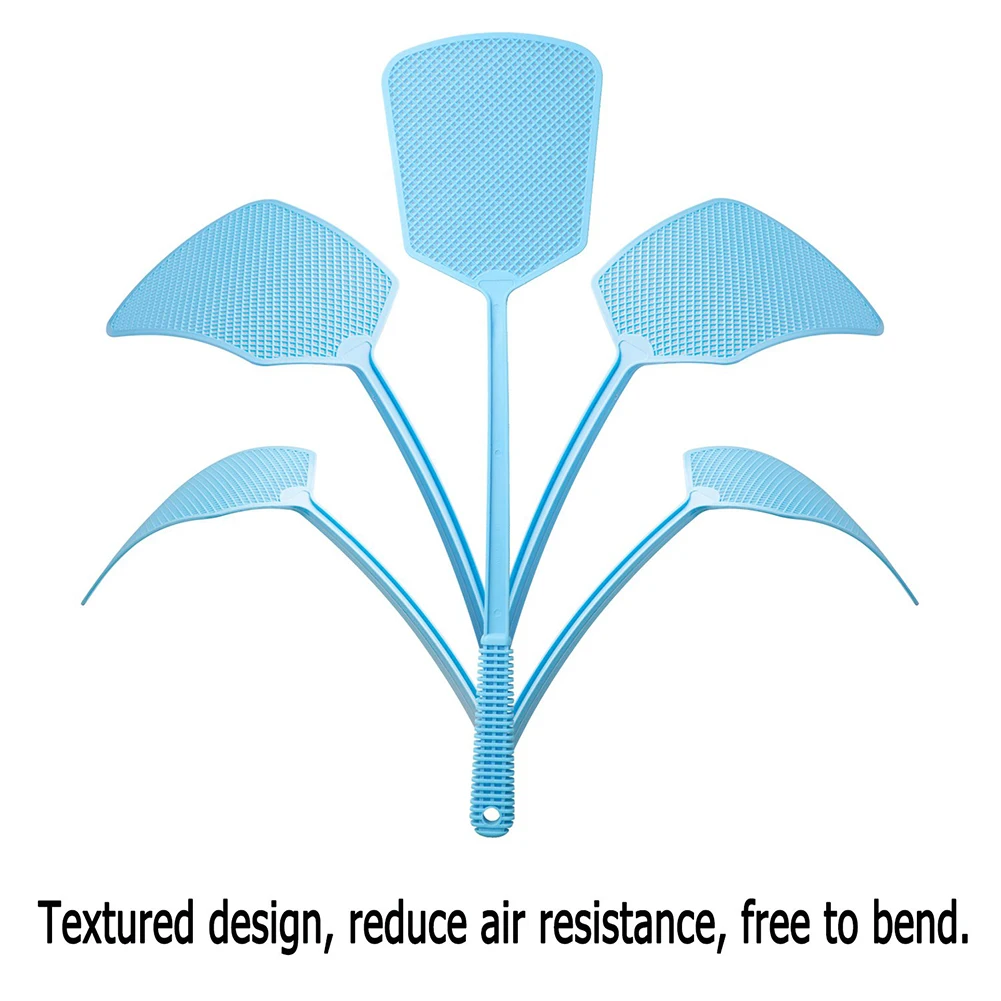 Пластик длинной ручкой мухобойка для борьбы с москитами, вредителями ловушка уничтожитель дома ручной инструмент комплект