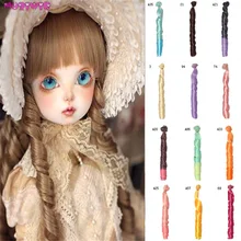 1pc 25*100cm Synthetic Fiber Doll Wigs for BJD/Blyth/American Dolls Roman Curly DIY Doll Hair Doll Accessories 1pc 25*100cm Synthetic Fiber Doll Wigs for BJD/Blyth/American Dolls Roman Curly DIY Doll Hair Doll Accessories