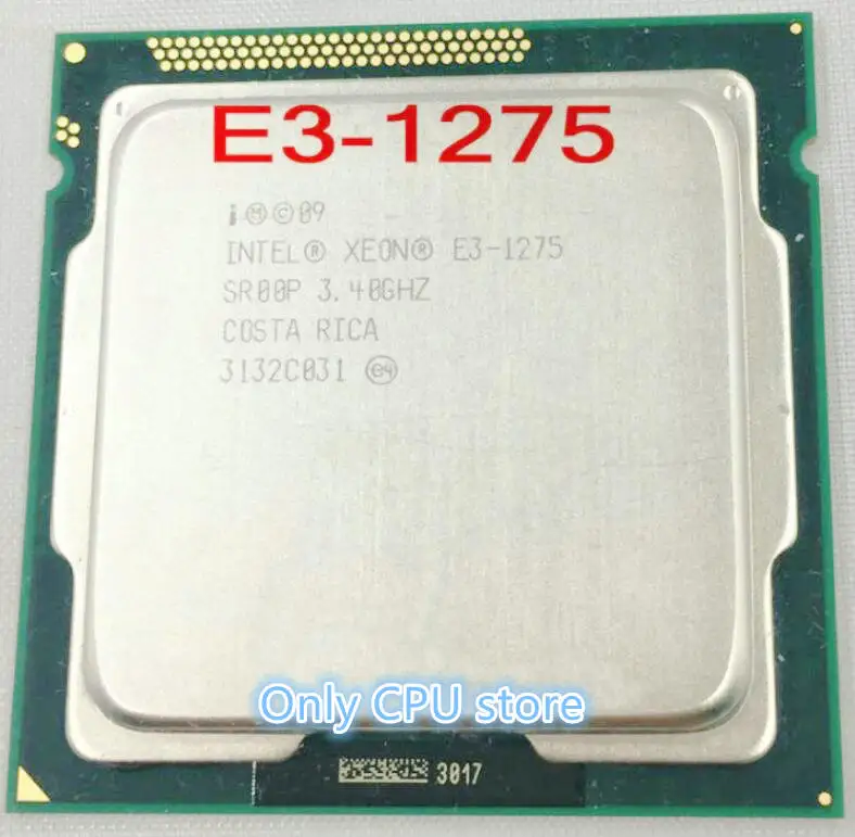 

Intel E3-1275 CPU chip 1155 pin 4 core 8 thread 3.4G frequency official version