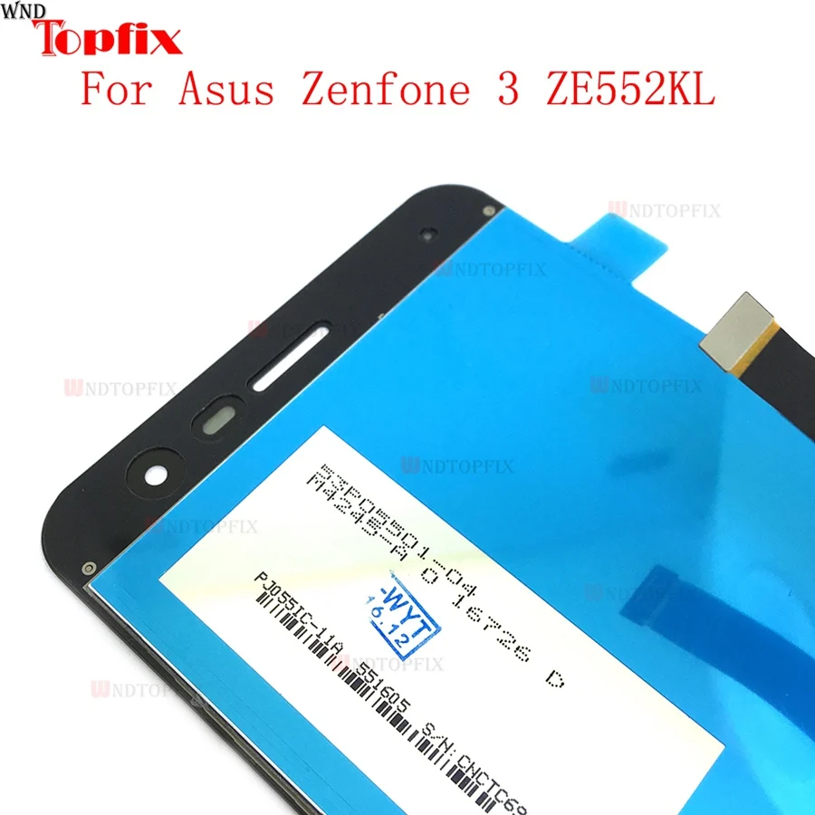 5.5Inch Original LCD Display Touch Screen Digitizer With Frame For Asus Zenfone 3 ZE552KL Z012D Z012DC Z012DA LCD Assembly      (6)