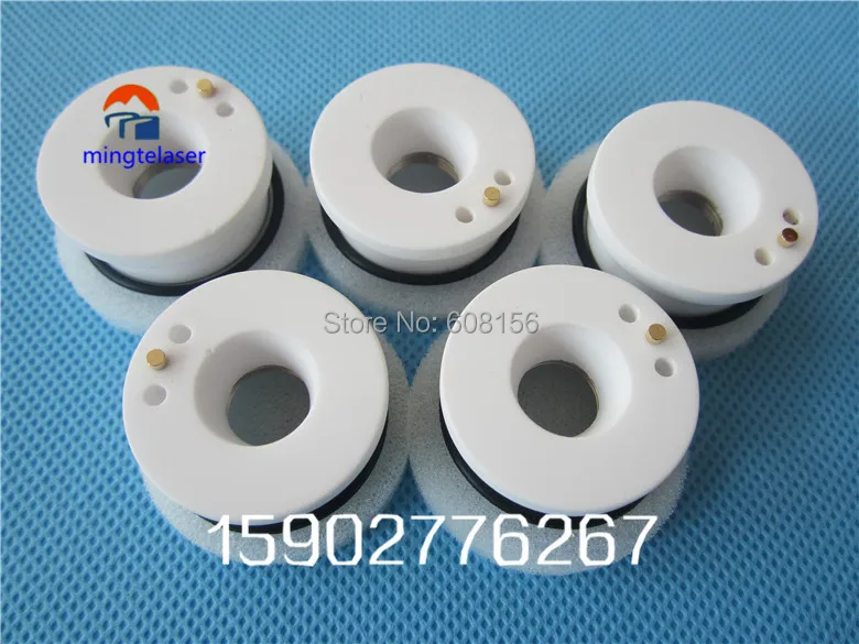 

Factory price 3pcs/lot For Precitec ceramic laser nozzle holder KT B2ins CON ceramic part for CO2 laser machine Free shippingt