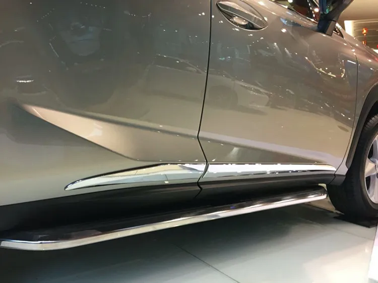 KOUVI FIT FOR 2015 2016 LEXUS NX 200T 300H CHROME SIDE DOOR LINE