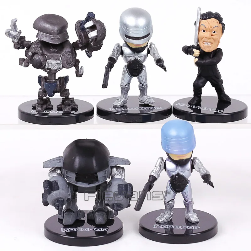 

Movie RoboCop Mini PVC Action Figures Collectible Model Toys 5pcs/set