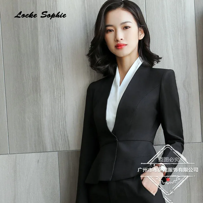 1pcs Womens Plus size short Blazers and coats 2019 Spring cotton blend Splicing Suits jackets ladies Skinny Blazers Suits coats
