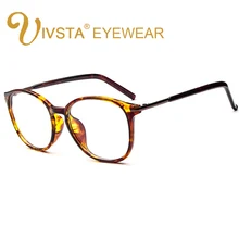 IVSTA негабаритные очки женские брендовые дизайнерская оптическая оправа леопардовые очки TR круглые очки при близорукости для чтения винтажные линзы