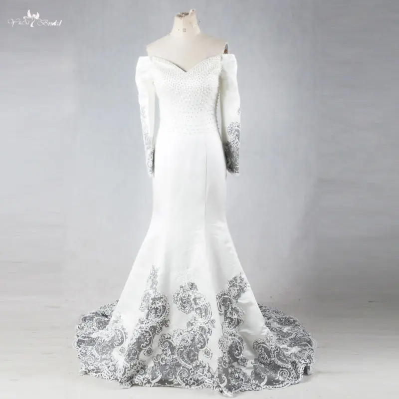 mermaid gown with cape
