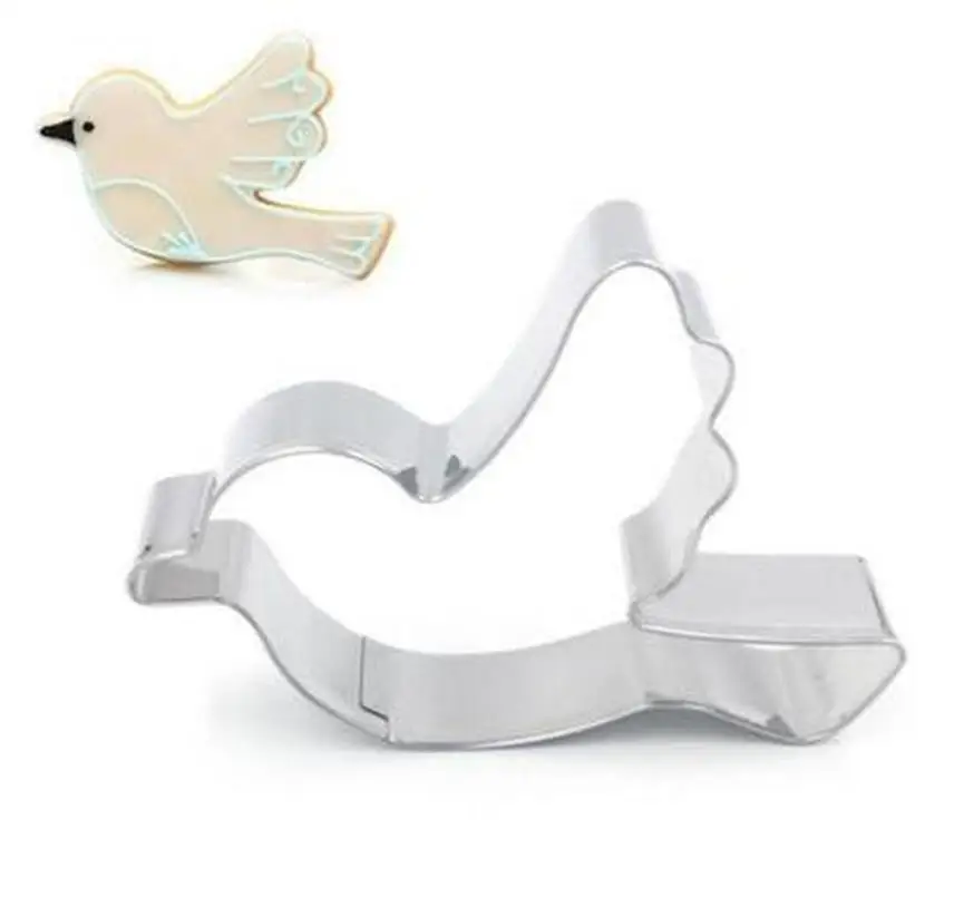 

New Arrival Bird Shape Stainless Steel Cookie Cutter Mold Biscuit Accessories Tools