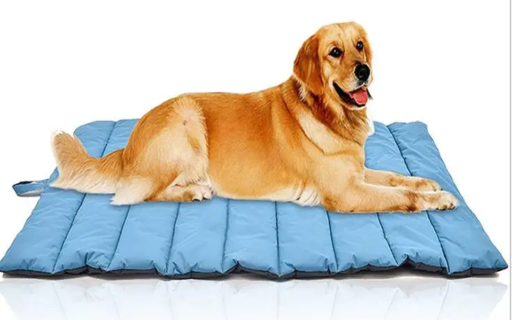 Уличная подушка для собак, портативный коврик для путешествий, кровать для маленьких и больших собак, домик для домашних животных, мягкая не липкая шерсть, питомник