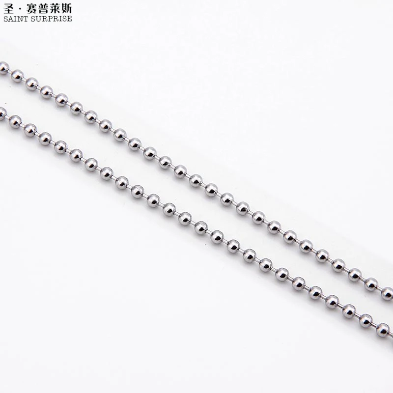 3.2mm Stainless Steel Bead Ball Chain (8)