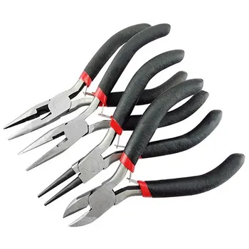 

1pcs New Arrival Handy Tooth Needle Nose Side Diagonal Cutting Pliers Jewelry DIY Fix Making Tool