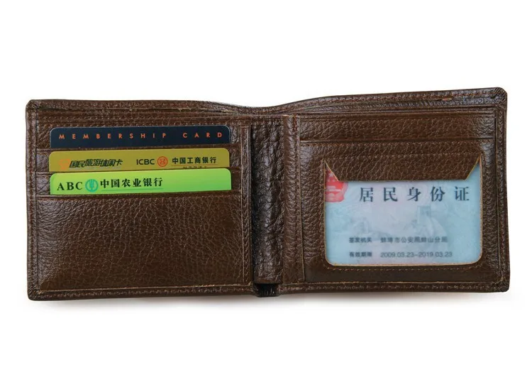 8015-3B JMD Geunine кожаный Классический B-fold Мужской кошелек Pocketbook доллар цена Carteira