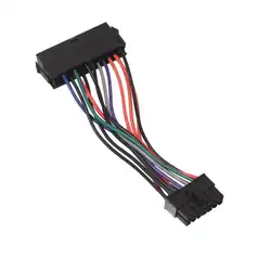 Материнская плата 18AWG компьютерный кабель 15 см ATX 24pin к 14pin адаптер Мощность кабель, шнур для lenovo IBM Q77 B75 A75 q75