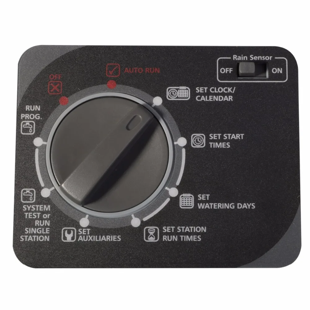 Ceny 11 stacji ogród automatyczne nawadnianie kontroler czasowy wyłącznik przepływu wody system nawadniania z standard ue transformator wewnętrzny #10469