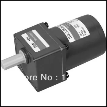 

AC induction gear motor 15W 220V 50Hz gear ratio 15:1 output speed 100rpm