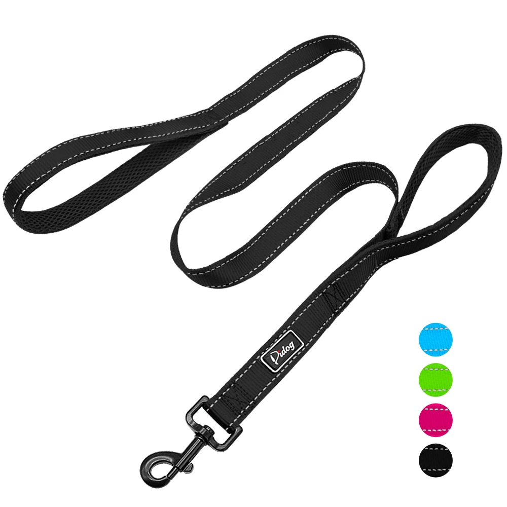 dog lead with 2 handles