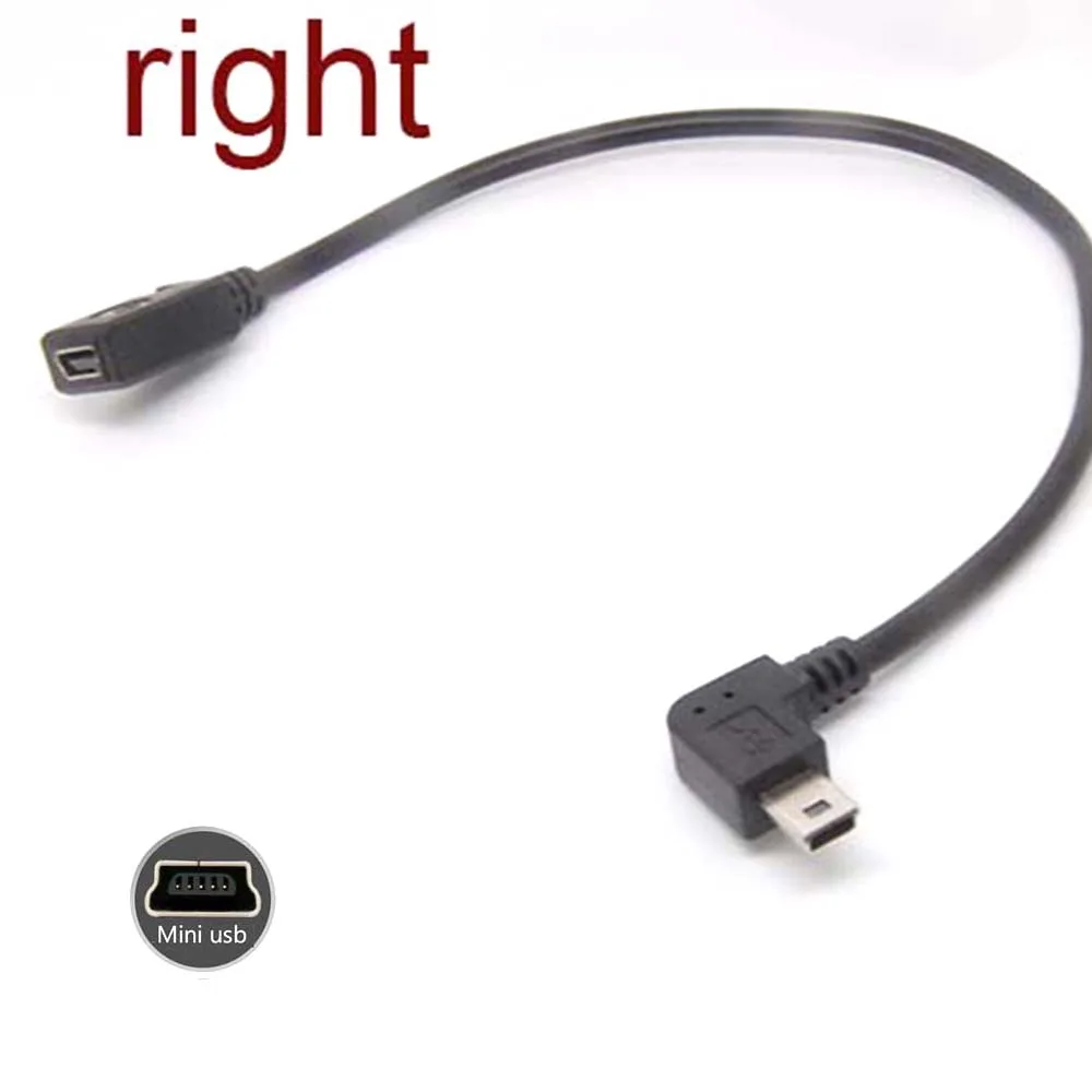 10 шт. Премиум мини USB Мужской прямоугольный к Мини USB гнездовой адаптер Конвертеры