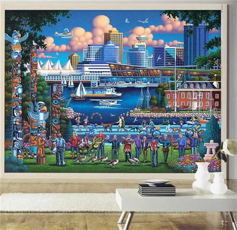 3d photo wallpaper custom room mural non woven wall sticker South