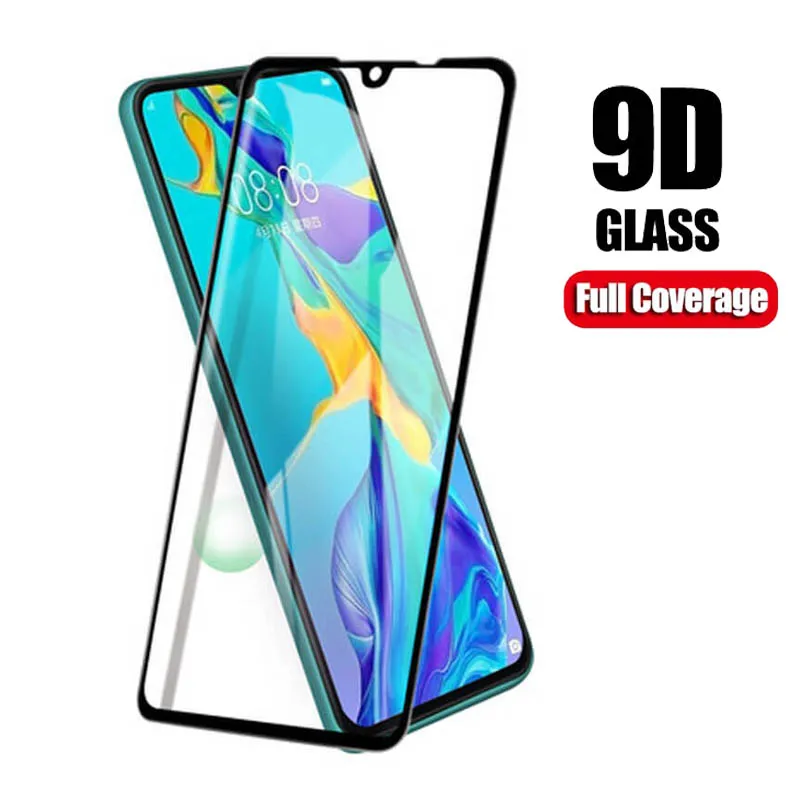 

9H Explosion-proof Full Cover Tempered Glass Screen Protector For Huawei Honor 8A Y6 2018 Y7 2019 JAT-L29 DUB-LX2 Black White