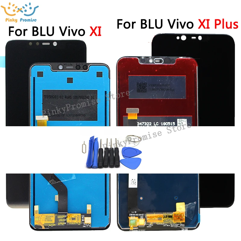 Оригинальный Для BLU Vivo XI Plus LCD V0310WW V0311WW ЖК-дисплей сенсорный экран дигитайзер для