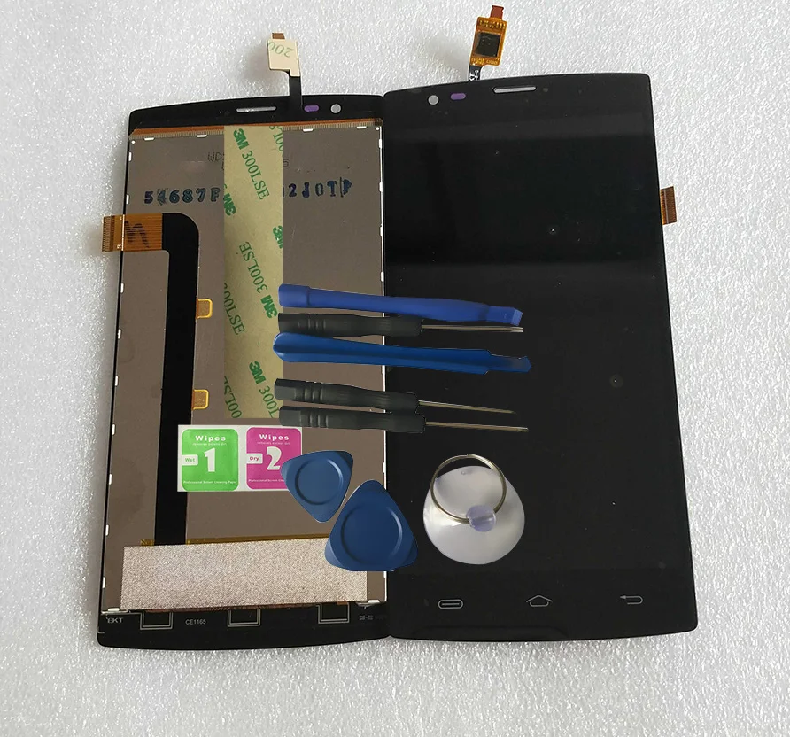 

RYKKZ Test Ok LCD Screen For Ulefone Be Pro 5.5" HD 1280*720 Touch Screen With LCD Display Digitizer Assembly Replacement