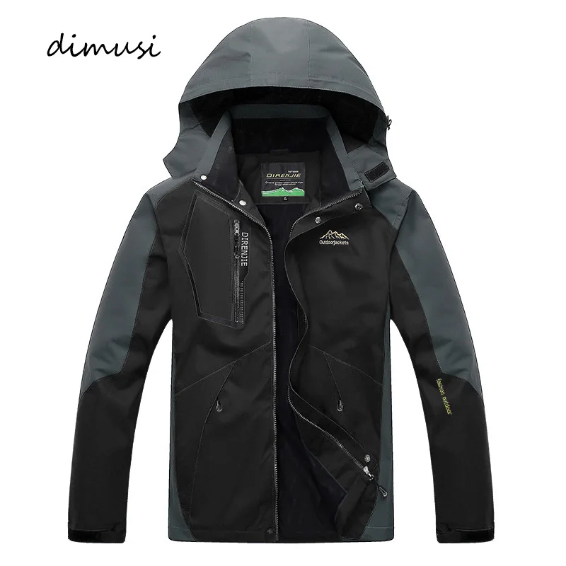 Günstig DIMUSI Herren Jacken Herbst Winter Casual Mens Armee Windbreaker Mit Kapuze Mäntel Bomber Jacke Männer Frauen Mode Wasserdichte Jacken