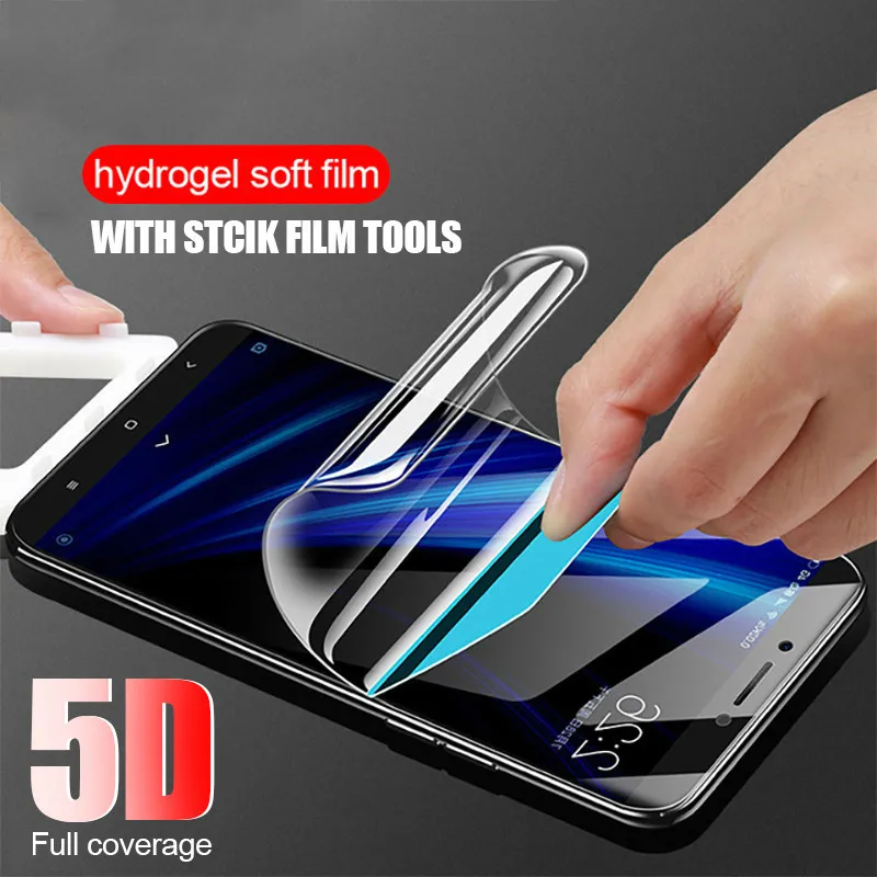 

Strengthen Hydrogel Film on For Xiaomi Redmi 4X 4A 5Plus Cover Screen Protector For Redmi Note 5 5A Protective Film Not Glass