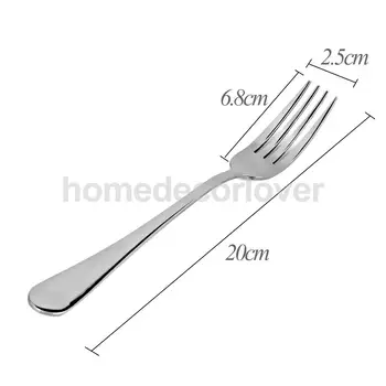 

20cm Stainless Steel Steak Fork Cutlery Dining Table Kitchen Tableware Decor