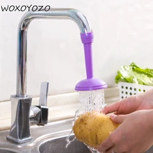 1 шт. силиконовый кухонный кран опрыскиватели для душа вращающийся кран распылитель клапан водяного фильтра Экономия воды кухонные аксессуары